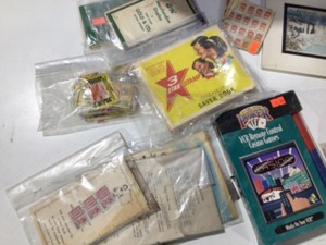 LOTS AND LOTS OF GREEN STAMPS DICTAPHONE AND LABEL MAIKER