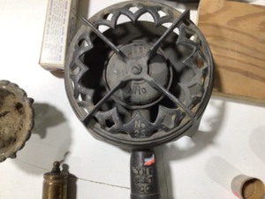 LOT OF OLD BURNERS OF ALL SORTS