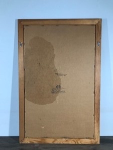 lot 15 image: Molson Golden Canada Stain Glass Message Board Beer Sign