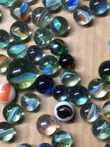 lot 47 image: Lot of Collectible Marbles