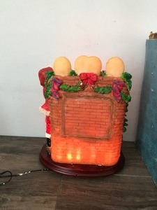 lot 84 image: Fiber Optic Santa Claus in Original Box