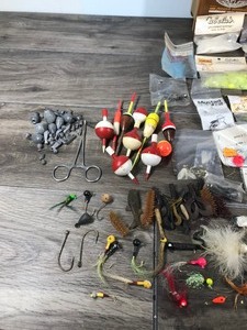 lot 100 image: Fenwick Woodstream 30 Tackle Box with Tackle
