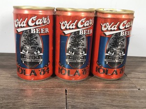 lot 176 image: 6 Collectible Beer Can - Old Cars Beer