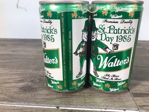 lot 177 image: 6 Collectible Beer Cans - Walters