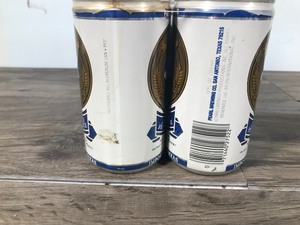 lot 179 image: 6 Collectible Beer Cans - J.R. Ewings Private Stock