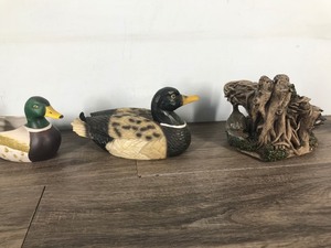 lot 204 image: 4 - Duck Figurines