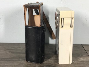 lot 231 image: Vintage Philco Eight Transistor Radio with Leather Case