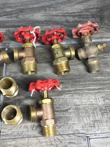 lot 240 image: Lot of Brass Plumbing Fittings