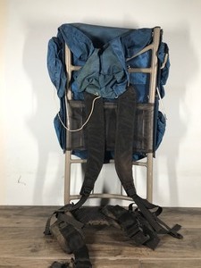 lot 404 image: Metal Framed Hiking Back Pack