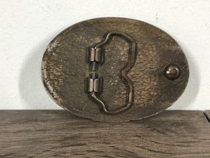 lot 435 image: Vintage Harley Davidson Xlch Rare Sportster Brass Belt Buckle