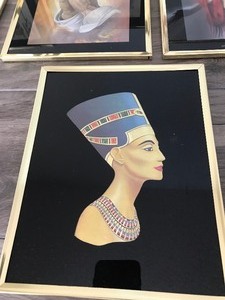 lot 441 image: 16 - Foil Wall Art Metal Etching Pictures