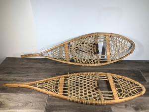 lot 455 image: Pair of Vintage Snow Shoes