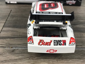 lot 480 image: 2007 NASCAR AA MotorSports Authentics Drivers Select Dale Earnhardt Jr. #8 Impala Budweiser  Elvis 30th 124 scale die cast stock car