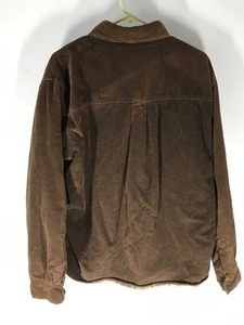 lot 358 image: Vintage Chaps Button Front Fleece Lined Corduroy Jacket