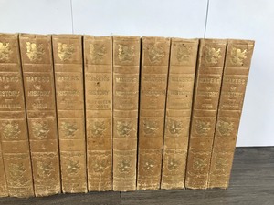 lot 348 image: Lot of 16 Vintage Books - Makers of History