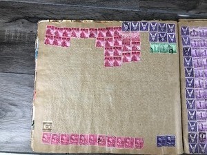 lot 346 image: 20 Pages of Collectible Stamps and More ( Picture was taken of each page)