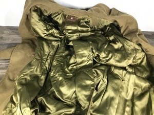 lot 334 image: Vintage Maurice L. Rothschild Military Trench Coat