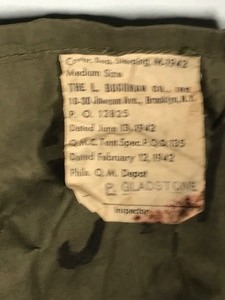 lot 331 image: Military Cover for sleeping Bag