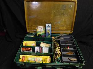 lot 310 image: Plano tavkle box of tackle