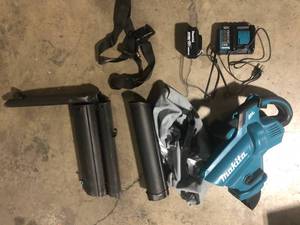 Makita 143 MPH 148 CFM 18-Volt LXT Brushless BlowerVacuum Mulcher Kit, 4.0Ah  Customer Returns See Pictures