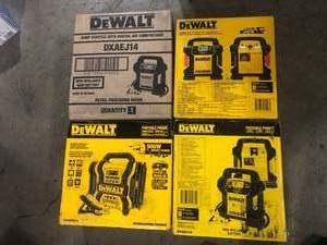 Lot of Assorted Dewalt Portable Power Stations Customer Returns See Pictures