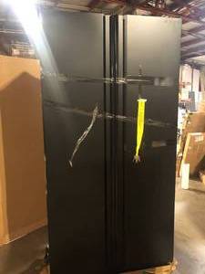 Husky 4-Piece Extra Wide Heavy Duty Welded Steel Garage Storage System Slightly Damaged  Customer Returns See Pictures