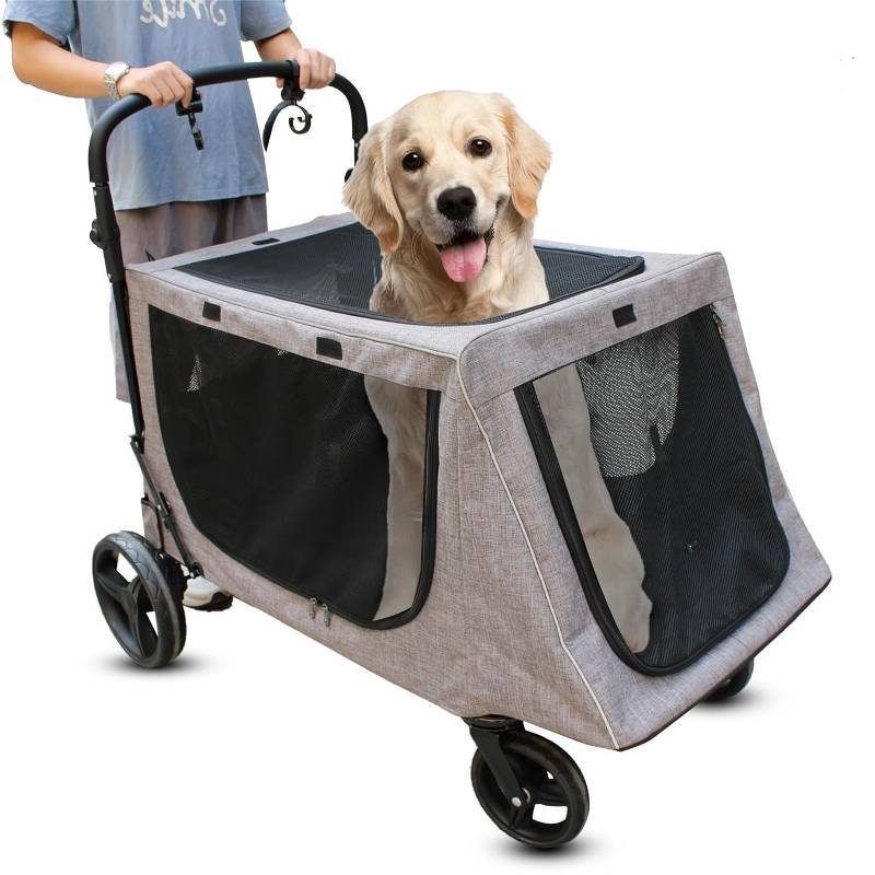 Pet stroller for large dogs best sale