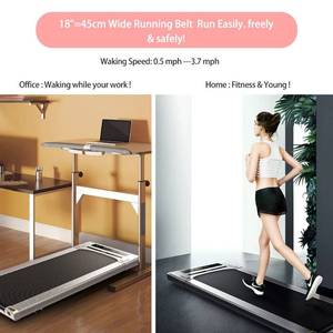 lot 6 image: Rhythm Fun Under Desk Treadmill Walking Pad