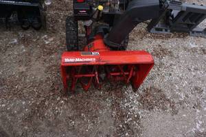 MTD Yard Machines Snow Blower With Snow ShieldSnow Cab