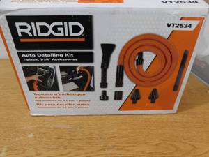RIDGID 1-14 in. Premium Car Cleaning Accessory Kit for RIDGID WetDry Shop Vacuums