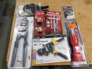 Nice assorted lot of plumbing tools.