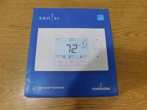 Emerson Sensi 7-day Programmable Wi-Fi Smart Thermostat, No C-Wire Required for Most Systems