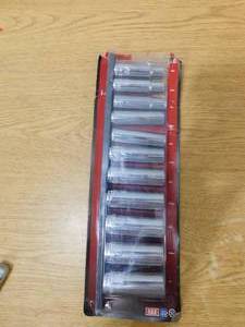 Husky 12 in. Drive Deep SAE Socket Set (11-Piece)
