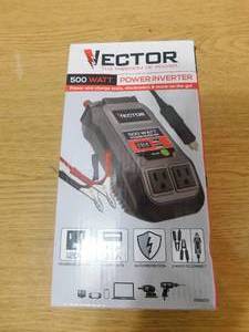 VECTOR 500 Watt Power Inverter, Dual Power Inverter, Two USB Charging Ports