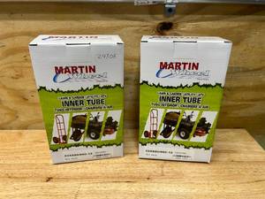 lot 85 image: MARTIN WHEEL Lot of 2- Lawn & GardenUtilityATV Inner Tubes