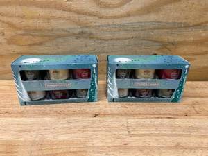 lot 35 image: YANKEE CANDLE Lot of 2- Candle Sets (6 per set)