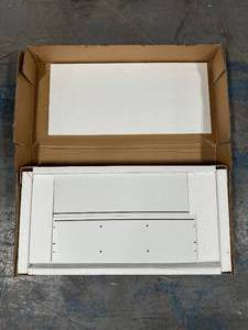 lot 21 image: VEIKOUS 23.6 in. W x 7.5 in. D x 30.4 in. H Oversized Bathroom Storage Wall Cabinet in White