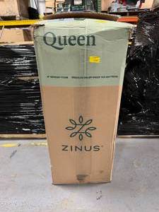lot 25 image: ZINUS 8 Inch Green Tea Memory Foam Mattress