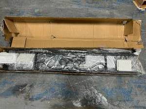 lot 66 image: YONESTON 4-Post Metal Full Canopy Bed Frame