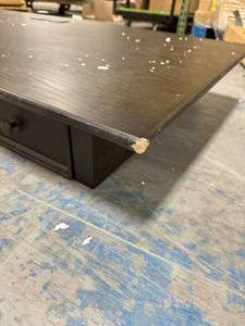 lot 61 image: MARTIN FURNITURE IMKN384 Kingston Writing Desk - DAMAGED