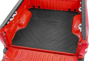 lot 101 image: ROUGH COUNTRY Rubber Bed Mat for 2019-2023 ChevyGMC 1500  67 Bed - RCM673