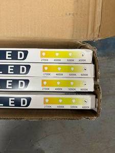 lot 54 image: BARRINA 16 Pack of T8 LED Light Tubes - 4ft 24W 6000K