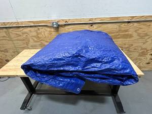 lot 118 image: Large Blue Tarp- 18 x 30