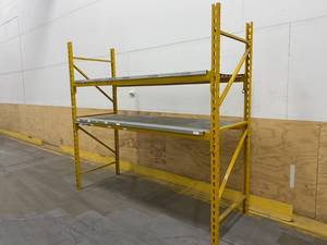 lot 103 image: 104 Wide Industrial Shelf