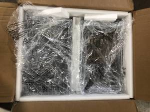 VEVOR Pull Out Blind Corner Cabinet 15.7 in. Opening Chrome Soft Close 4 Shelf Slide Out Kitchen Cabinet Organizer Customer Returns See Pictures