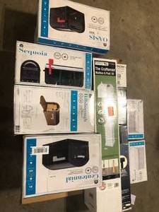 Lot of Assorted Mailboxes and Posts Various Models and Conditions Customer Returns See Pictures