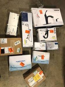 Lot of Assorted Faucets  Various Models and Conditions Customer Returns See Pictures