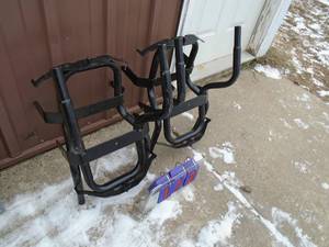 4 Craftsman lawn tractor bagger mounts for bagger systems. New condition. As shown.