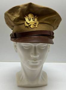WWII Army Air Corps Pilot Crusher Cap