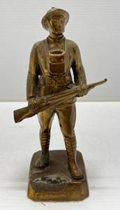 WWI USA George Dilboy Statue 9 Tall